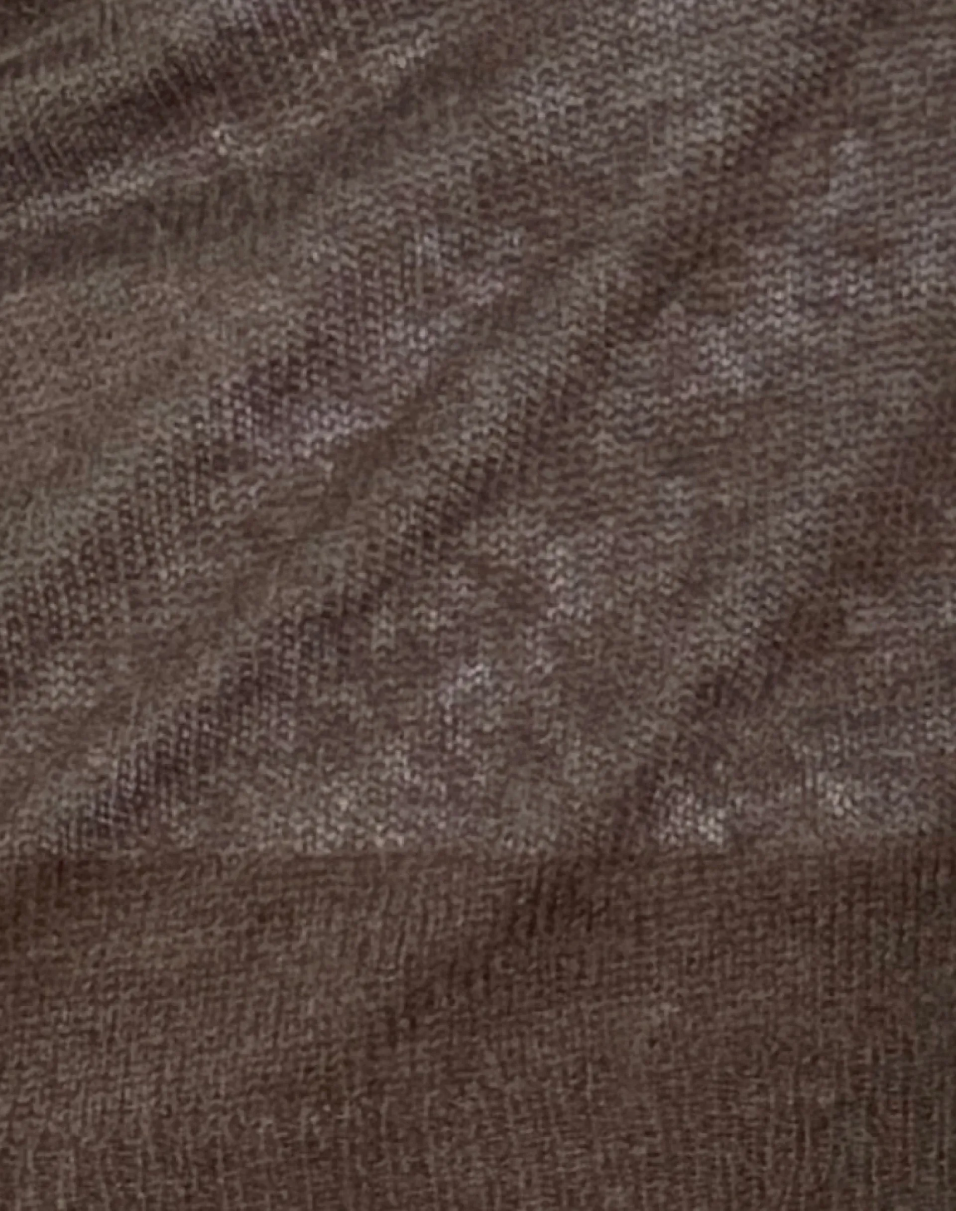 Motel Rocks Long Sleeve Tops-Addison Long Sleeve Sheer Knit Top in Dark Chocolate