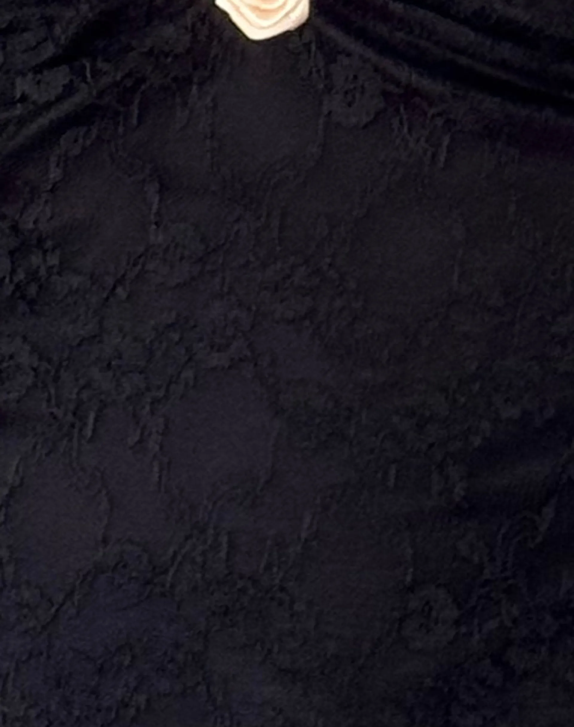 Motel Rocks Halterneck Tops | Lace Tops-Aksa Halterneck Top in Canina Lace Black caninalaceblack
