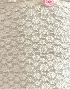 Motel Rocks Halterneck Tops | Lace Tops-Aksa Top in Canina Lace Ivory CaninaLaceIvory