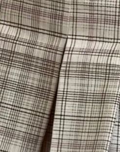 Motel Rocks Co-Ords | Pleated Skirts-Alula Mini Skirt in Cream Pastel Check CreamPastelCheck