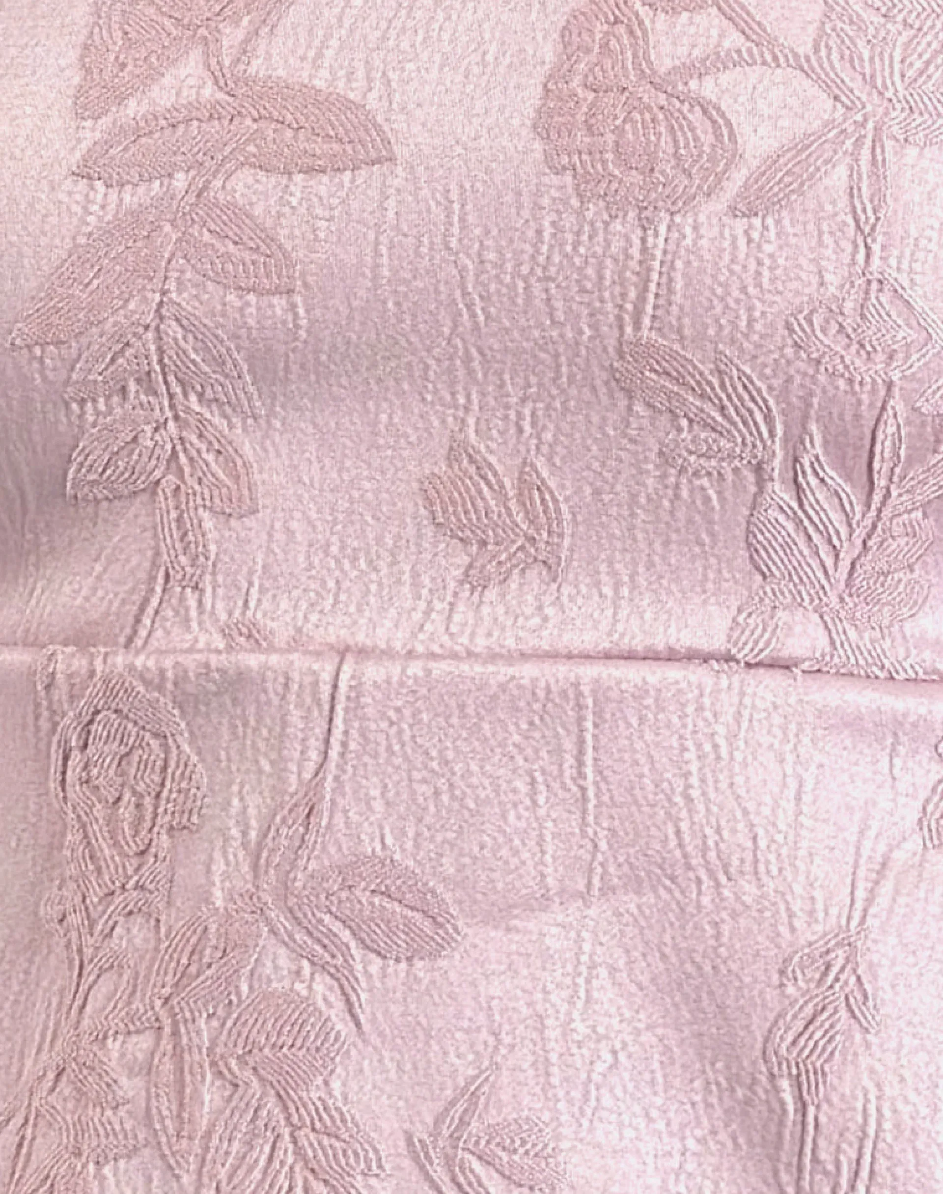 Motel Rocks Strappy Tops | Going Out Tops-Amerta Cami Top in Satin Jacquard Baby Pink