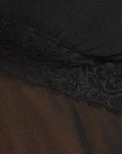 Motel Rocks Long Sleeve Tops | Going Out Tops-Ariela Butterfly Top in Black