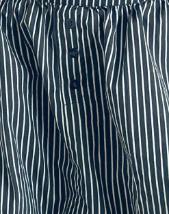 Motel Rocks Tailoring | Printed Skirts-Arife Mini Skirt in Black and Grey Mono Stripe