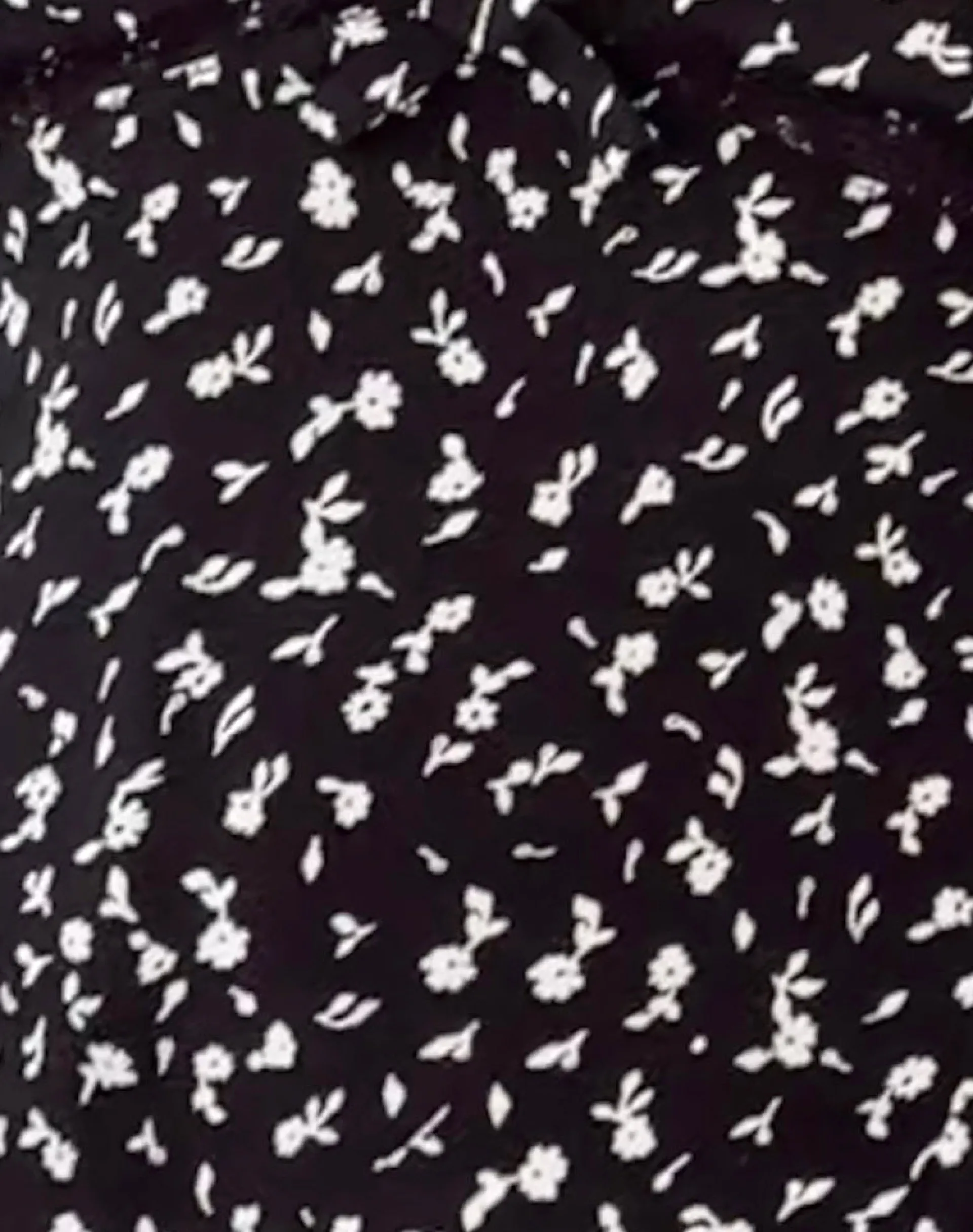 Motel Rocks Printed Tops-Asani Top in Black Ditsy Romance