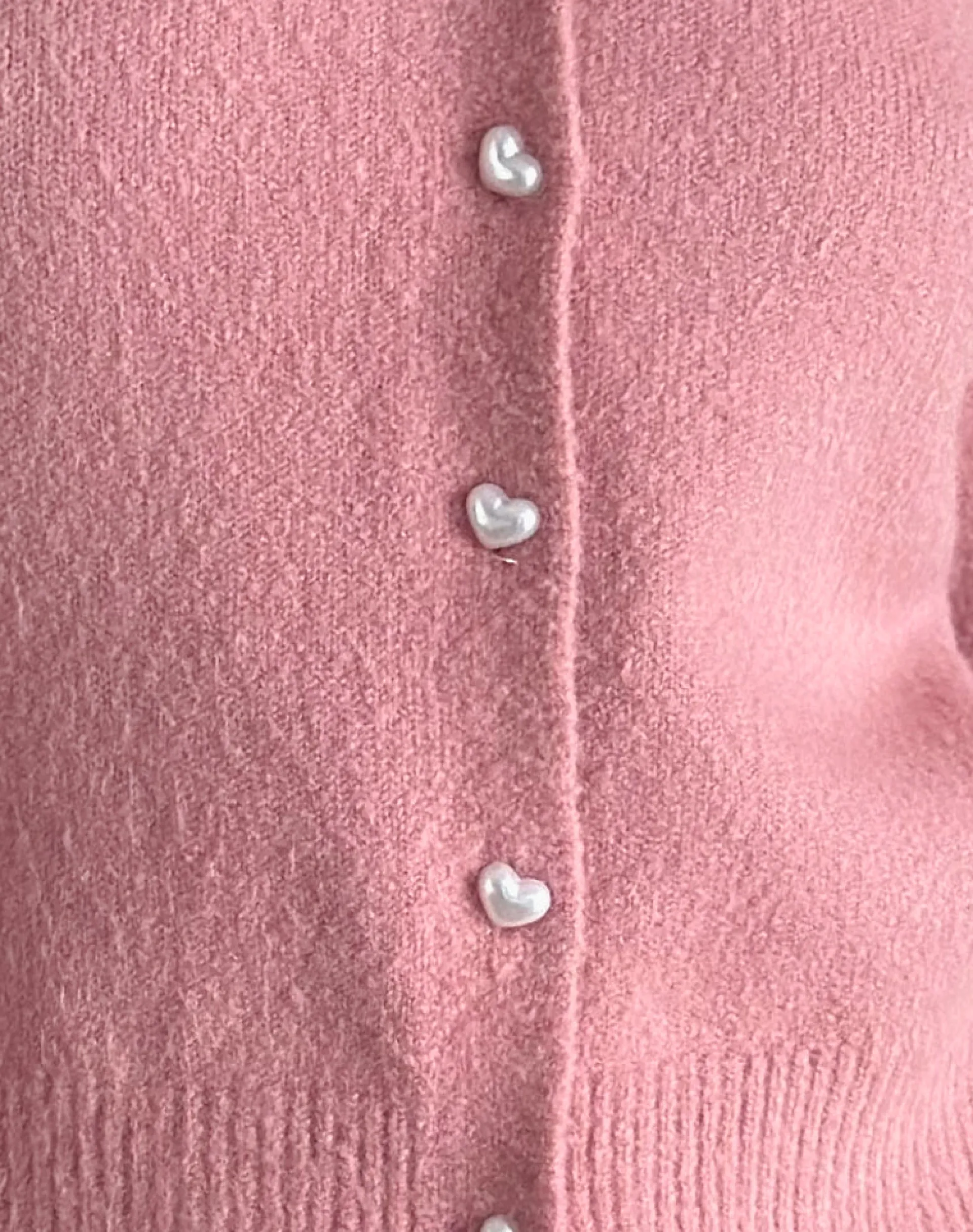 Motel Rocks Cardigans-Aura Cardigan in Dusty Pink DustyPink