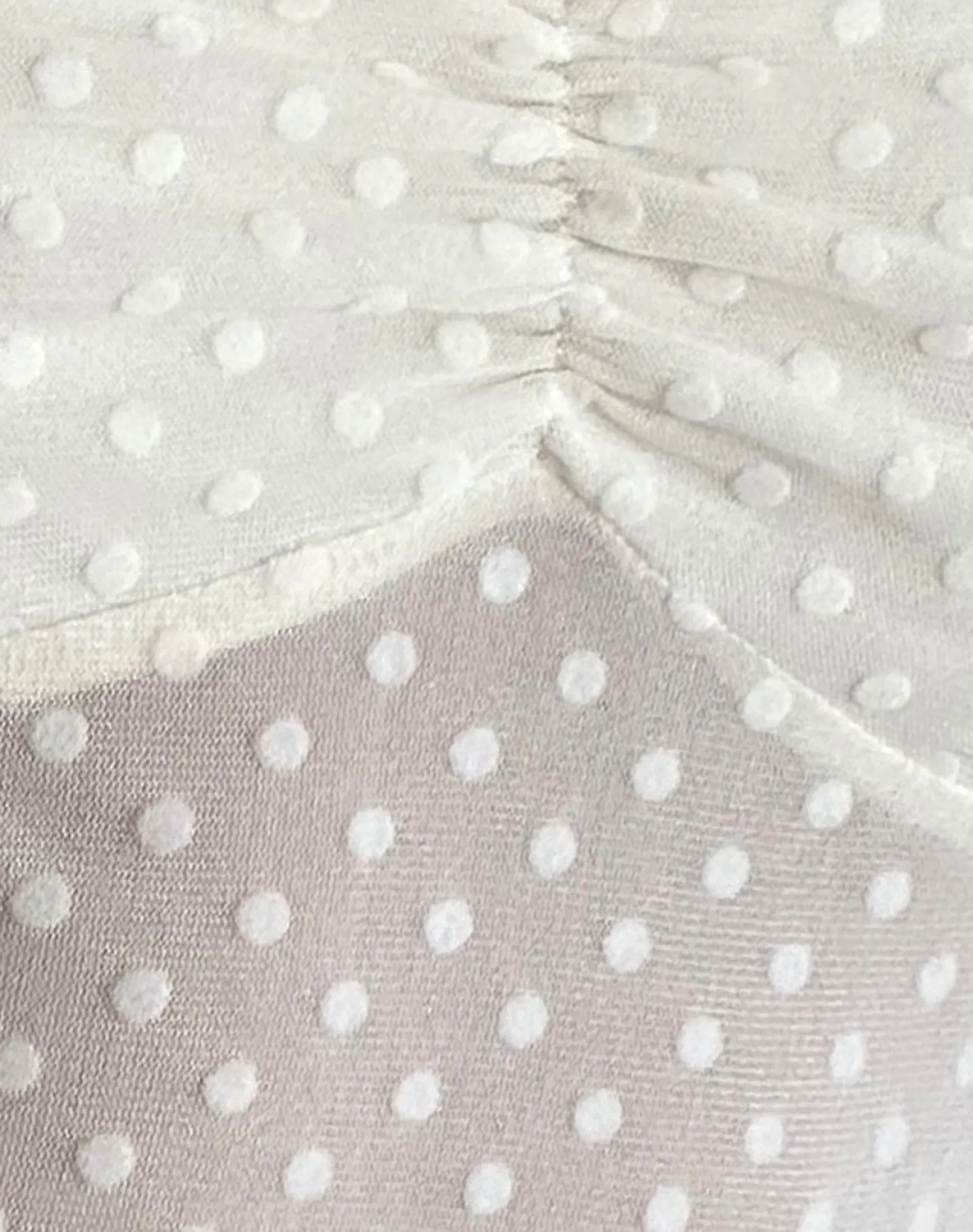 Motel Rocks Co-Ords | Printed Tops-Bartila Top in Ivory Polka Flock