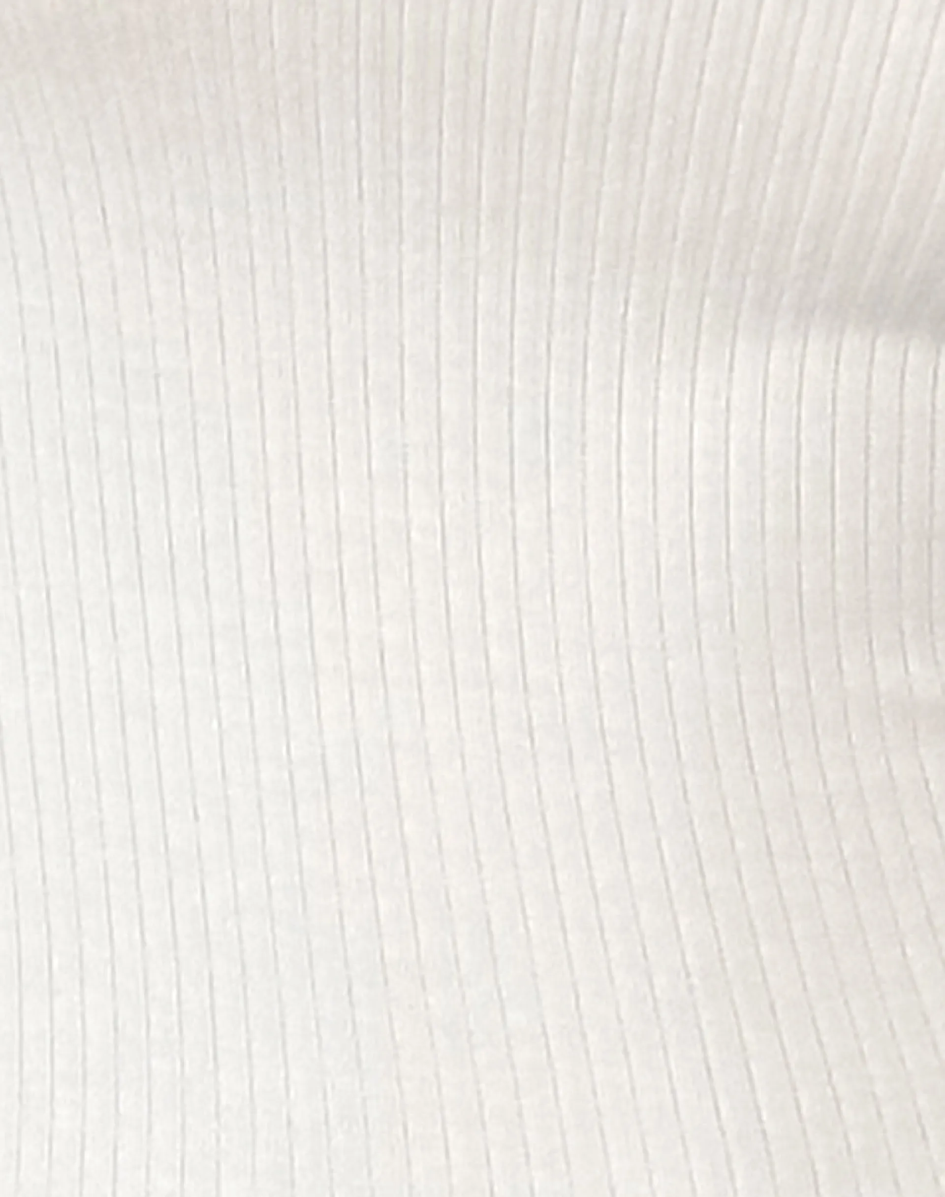 Motel Rocks Basics | Basic Tops-Beech Ribbed Long Sleeve Top in Off White
