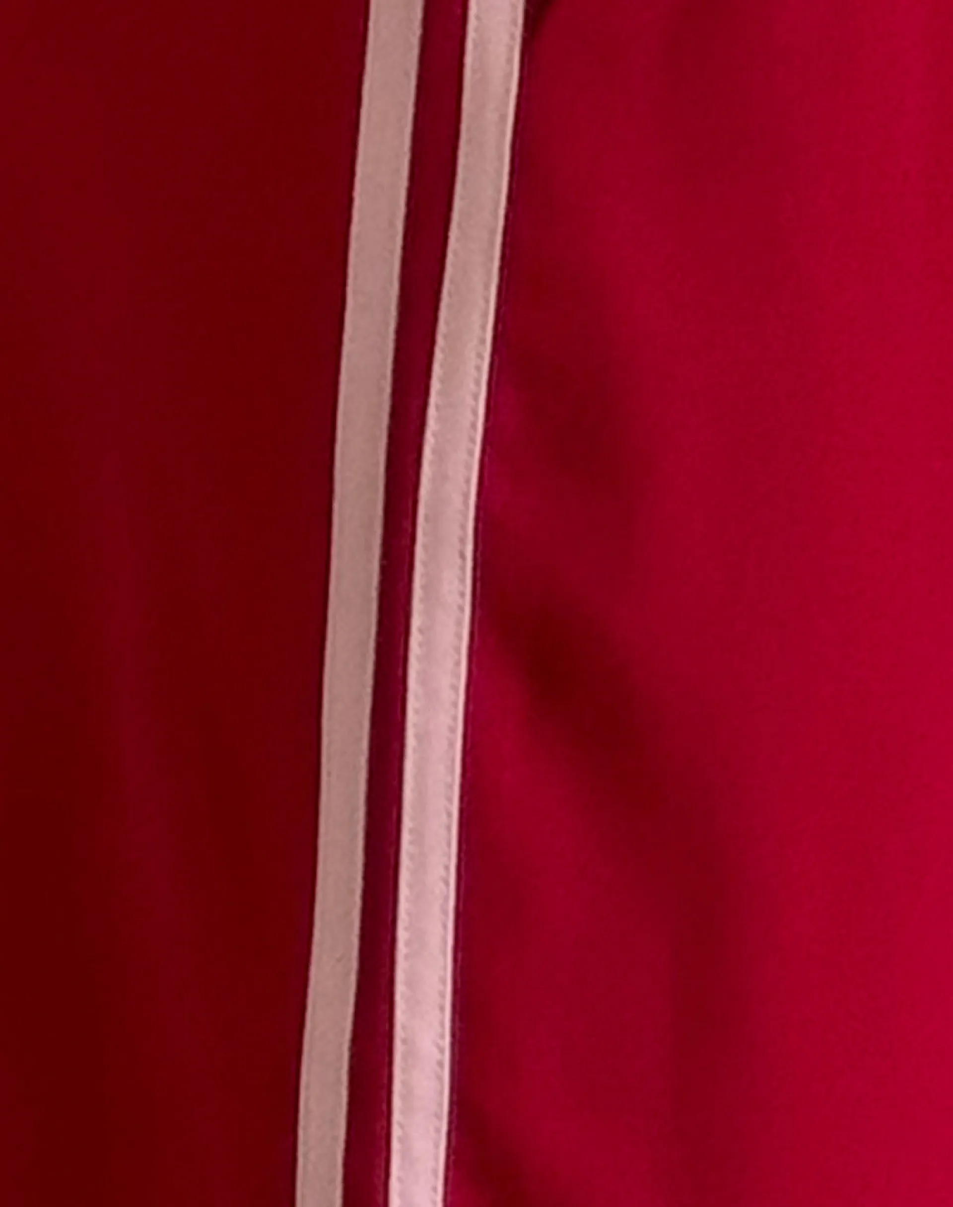 Motel Rocks Wide Leg Pants-Bennett Wide Leg Trouser in Tailoring Red with Pink Stripe TailoringRedwithPinkStripe