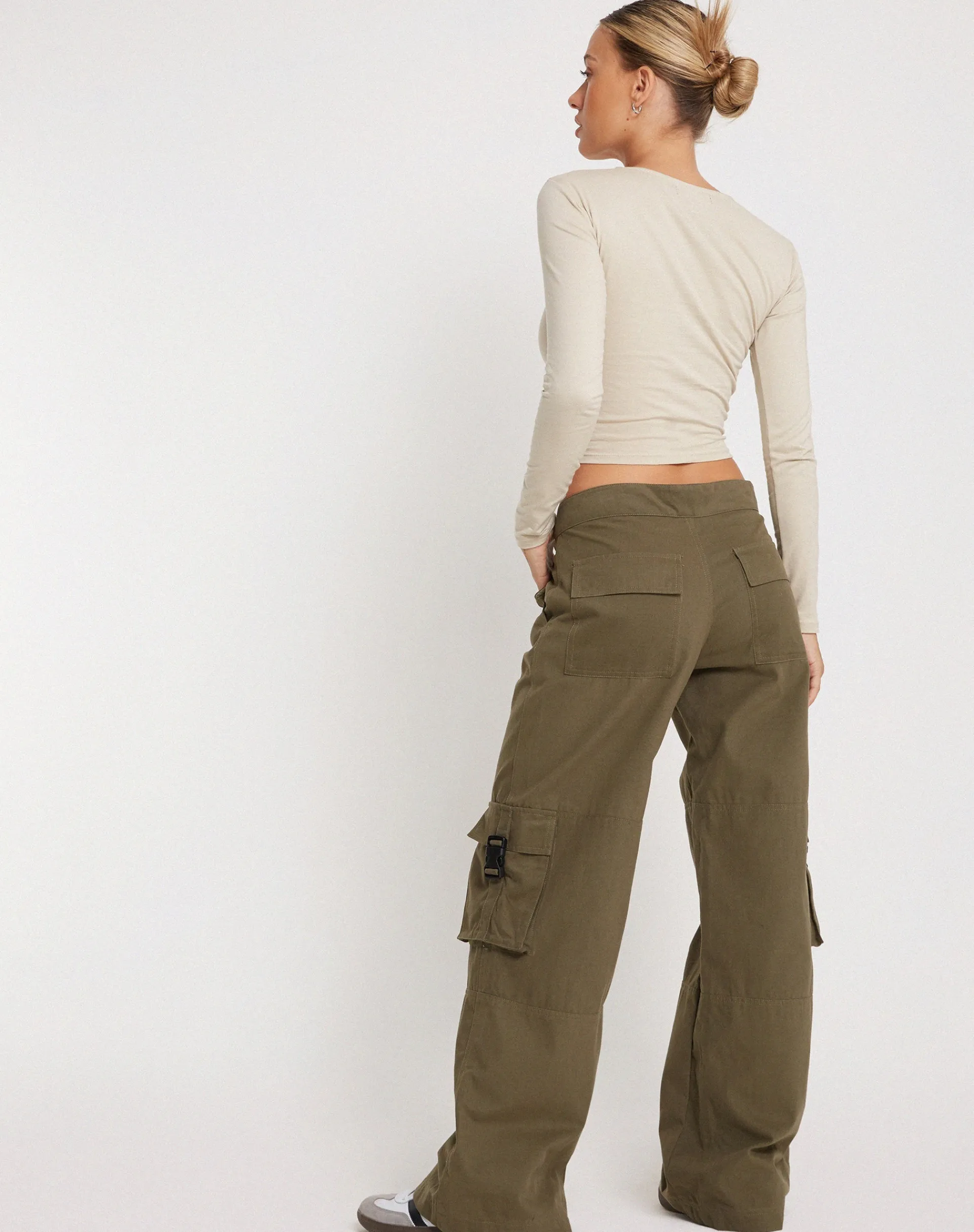 Motel Rocks Basics-Bon Long Sleeve Top in Coconut Milk coconutmilk