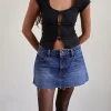 Motel Rocks Going Out Tops-Boska Top in Black with Red Rose