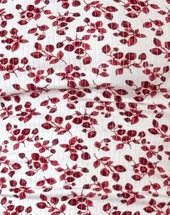 Motel Rocks Basic Tops | Printed Tops-Bovillo Top in Summer Strawberry Off White StrawberryOffWhite