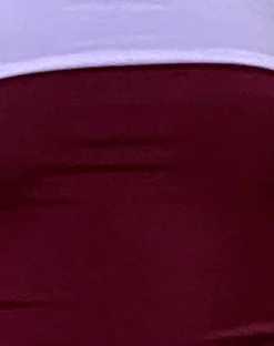 Motel Rocks Bandeau Tops-Brylee Bandeau Crop Top in Wine Lilac winelilac