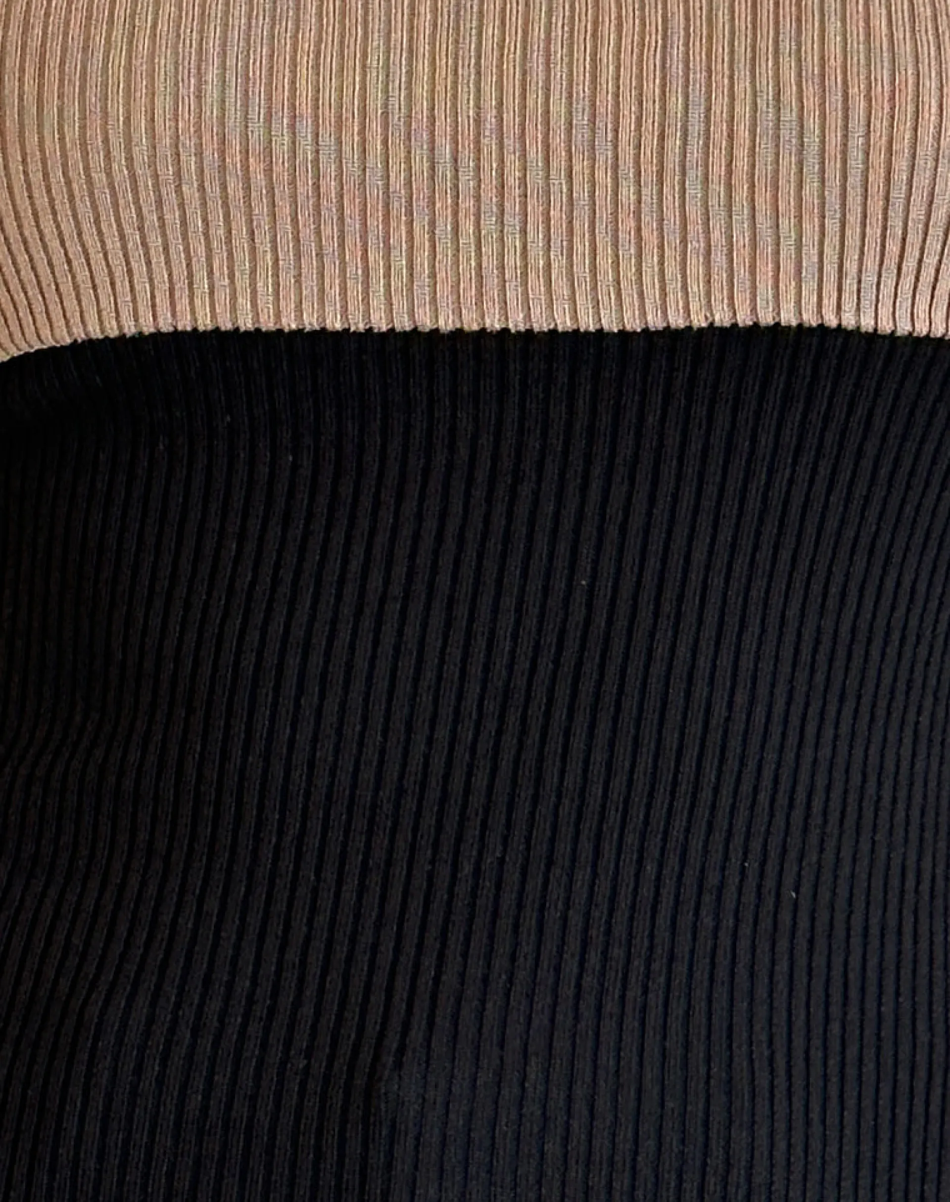 Motel Rocks Basics | Basic Tops-Brylee Tube Top in Knit Black KnitBlack