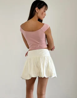Motel Rocks Basic Tops | Corset Tops-Cania Corset Top in Pink Lady PinkLady