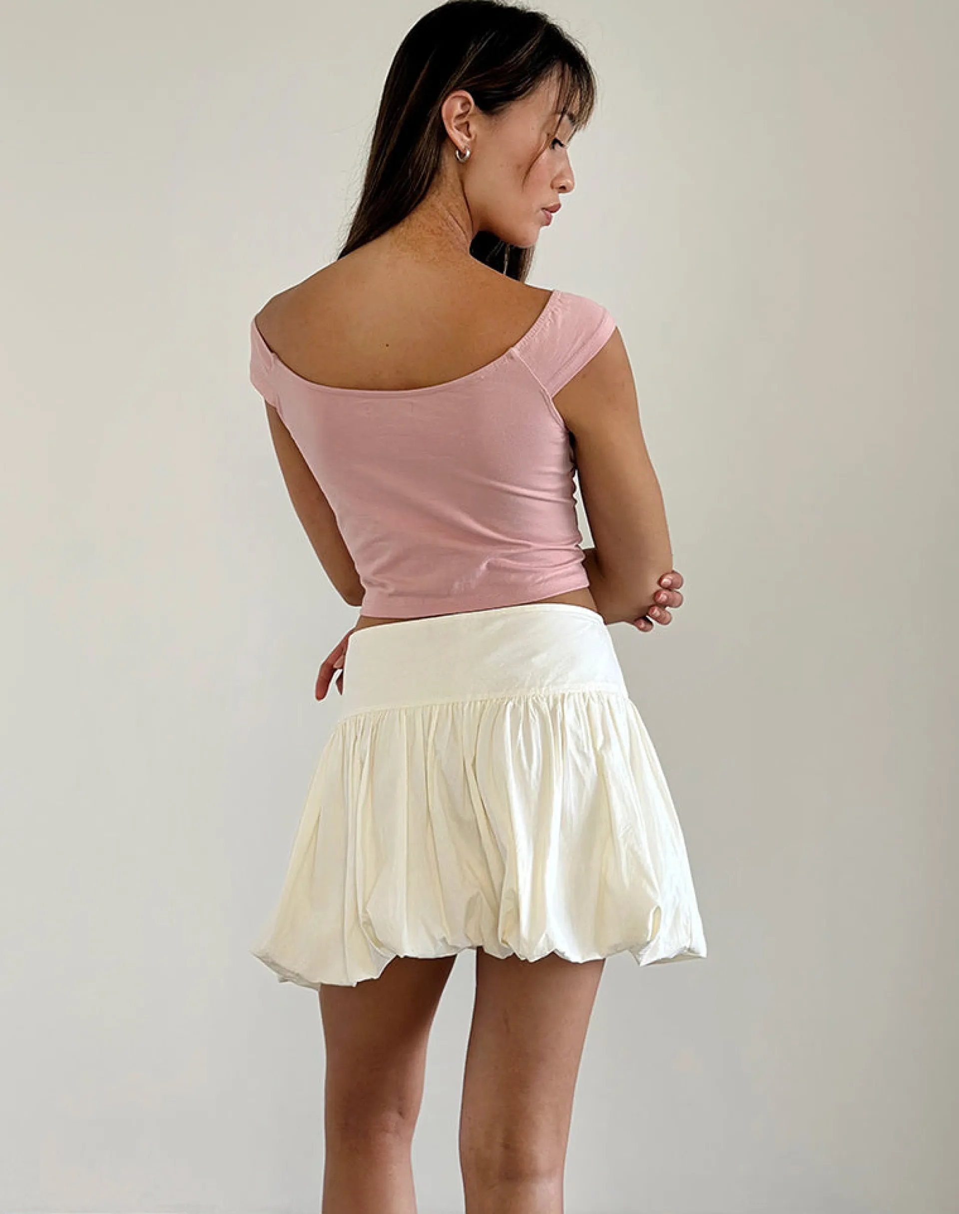 Motel Rocks Basic Tops | Corset Tops-Cania Corset Top in Pink Lady PinkLady