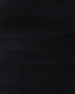 Motel Rocks Basic Tops | Vest Tops-Carillo Lace Trim Vest Top in Black