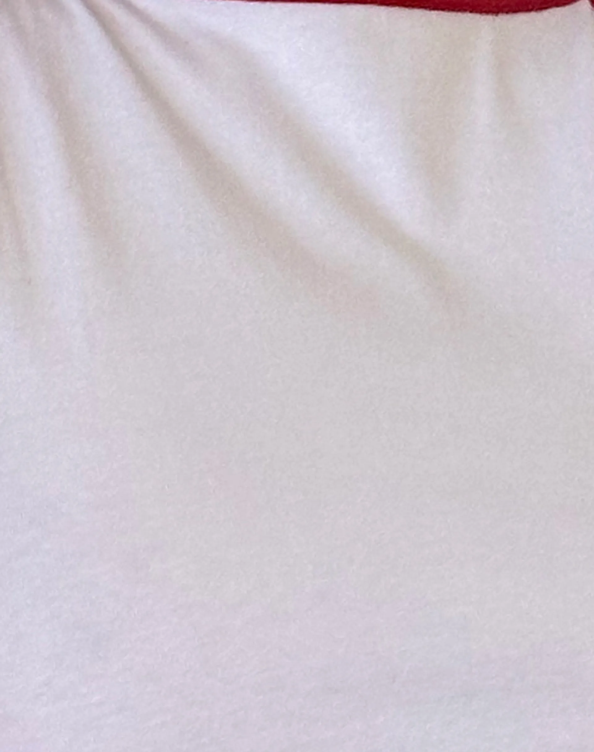 Motel Rocks Basic Tops | Vest Tops-Carti Vest Top in White with Red Binding