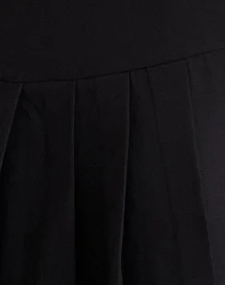Motel Rocks Tailoring | A Line Skirts-Casini Mini Skirt in Soft Tailoring Black SoftTailoringBlack
