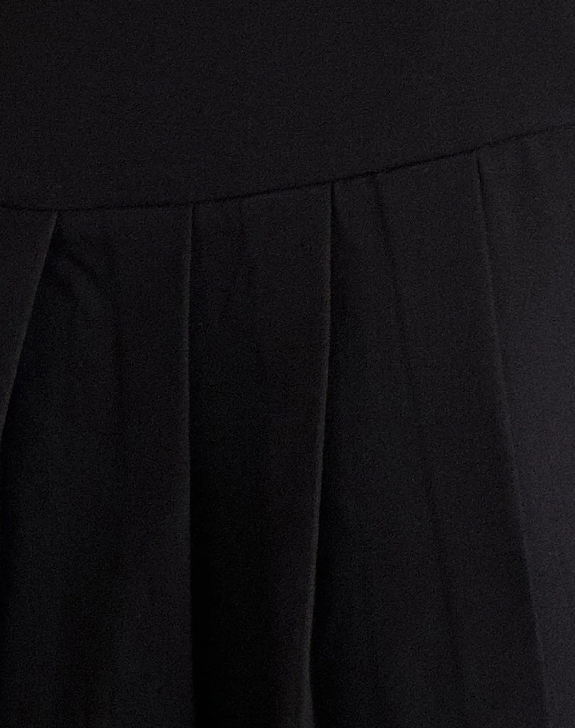 Motel Rocks Tailoring | A Line Skirts-Casini Mini Skirt in Soft Tailoring Black SoftTailoringBlack