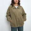 Motel Rocks Jackets-Cavita Jacket in Cord Artichoke Green CordArtichokeGreen