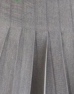 Motel Rocks Tailoring | Pleated Skirts-Cida Pleated Mini Skirt in Dark Charcoal DarkCharcoal
