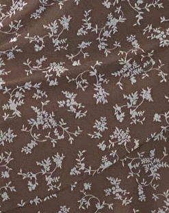 Motel Rocks A Line Skirts-Cinta Low Rise Midi Skirt in Botanist Flock Dark Taupe botanistflockdarktaupe
