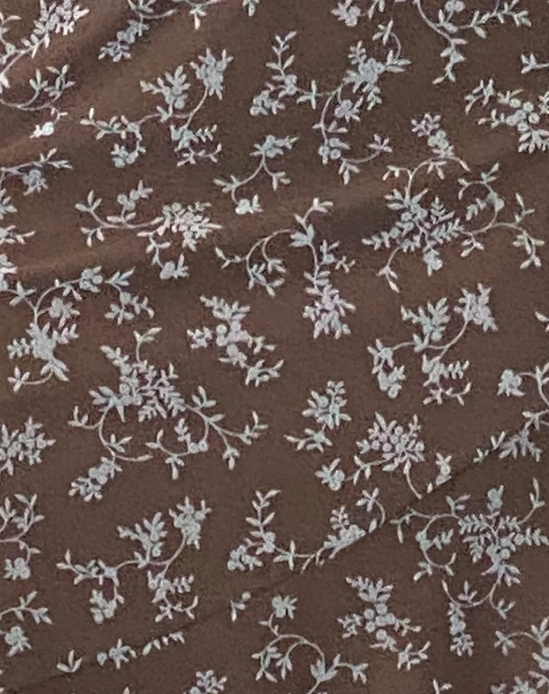 Motel Rocks A Line Skirts-Cinta Low Rise Midi Skirt in Botanist Flock Dark Taupe botanistflockdarktaupe