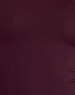Motel Rocks Basics | Day Dresses-Ciya Mini Dress in Thick Rib Oxblood