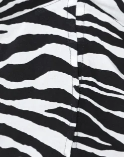 Motel Rocks Printed Tops | Strappy Tops-Coraji Top in Zebra Print Black and White