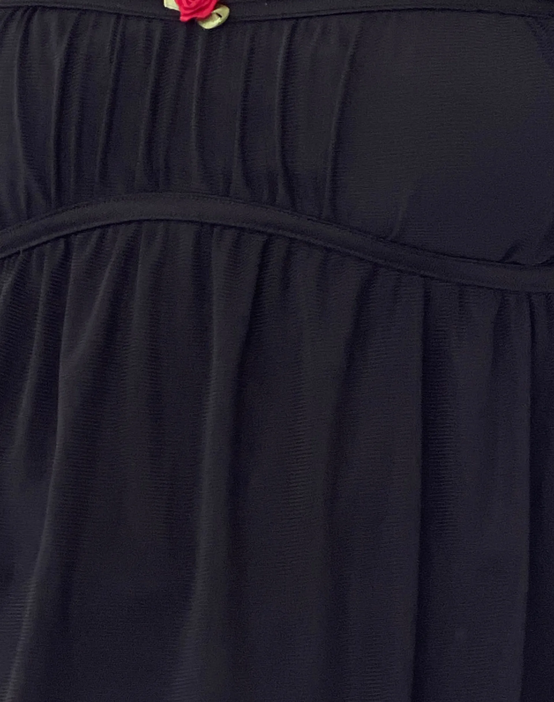 Motel Rocks Strappy Tops | Going Out Tops-Damaris Cami Top in Black with Black Binding BlackwithBlackBinding