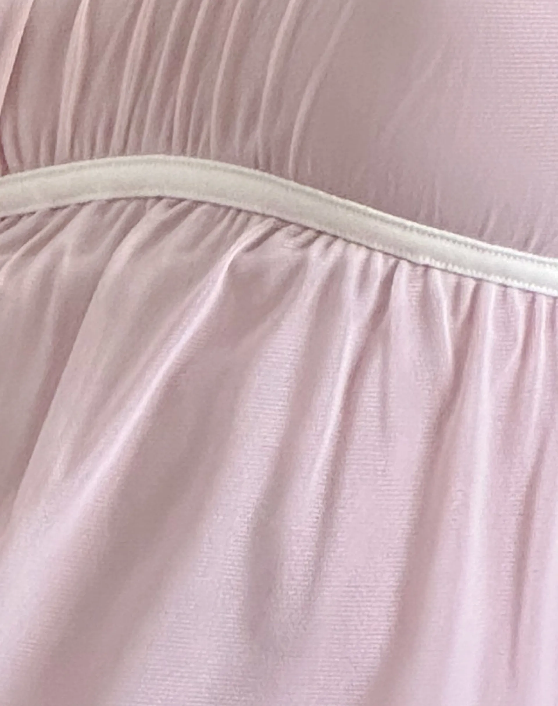 Motel Rocks Strappy Tops | Going Out Tops-Damaris Cami Top in Pink with Ivory Binding PinkwithIvoryBinding
