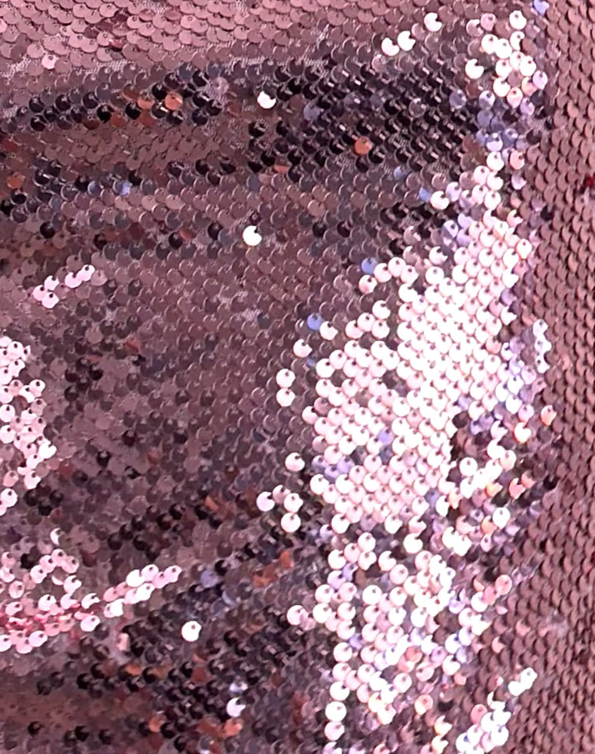 Motel Rocks Vest Tops | Sequin Tops-Damske Vest Top in Pink Sequin PinkSequin