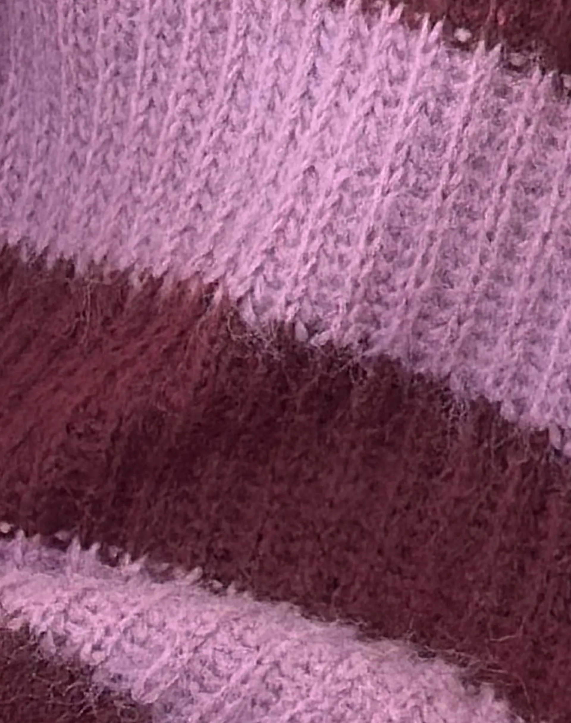 Motel Rocks Jumpers-Daren Jumper in Purple Stripe PurpleStripe