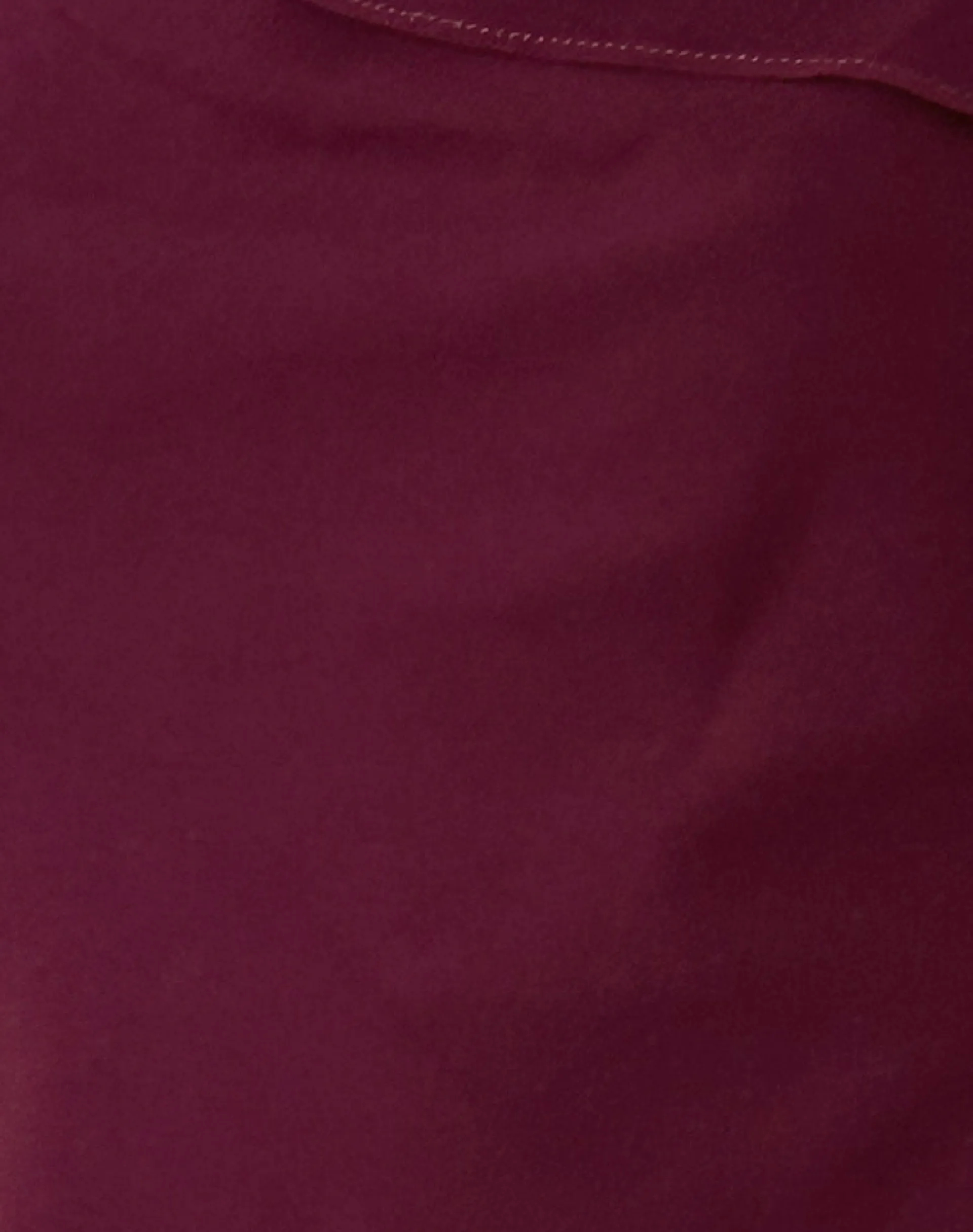 Motel Rocks Strappy Tops-Davila Top in Chiffon Burgundy ChiffonBurgundy