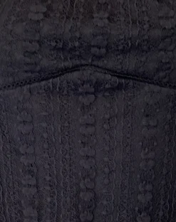 Motel Rocks Vest Tops | Strappy Tops-Deska Cami Top in Lace Black LaceBlack