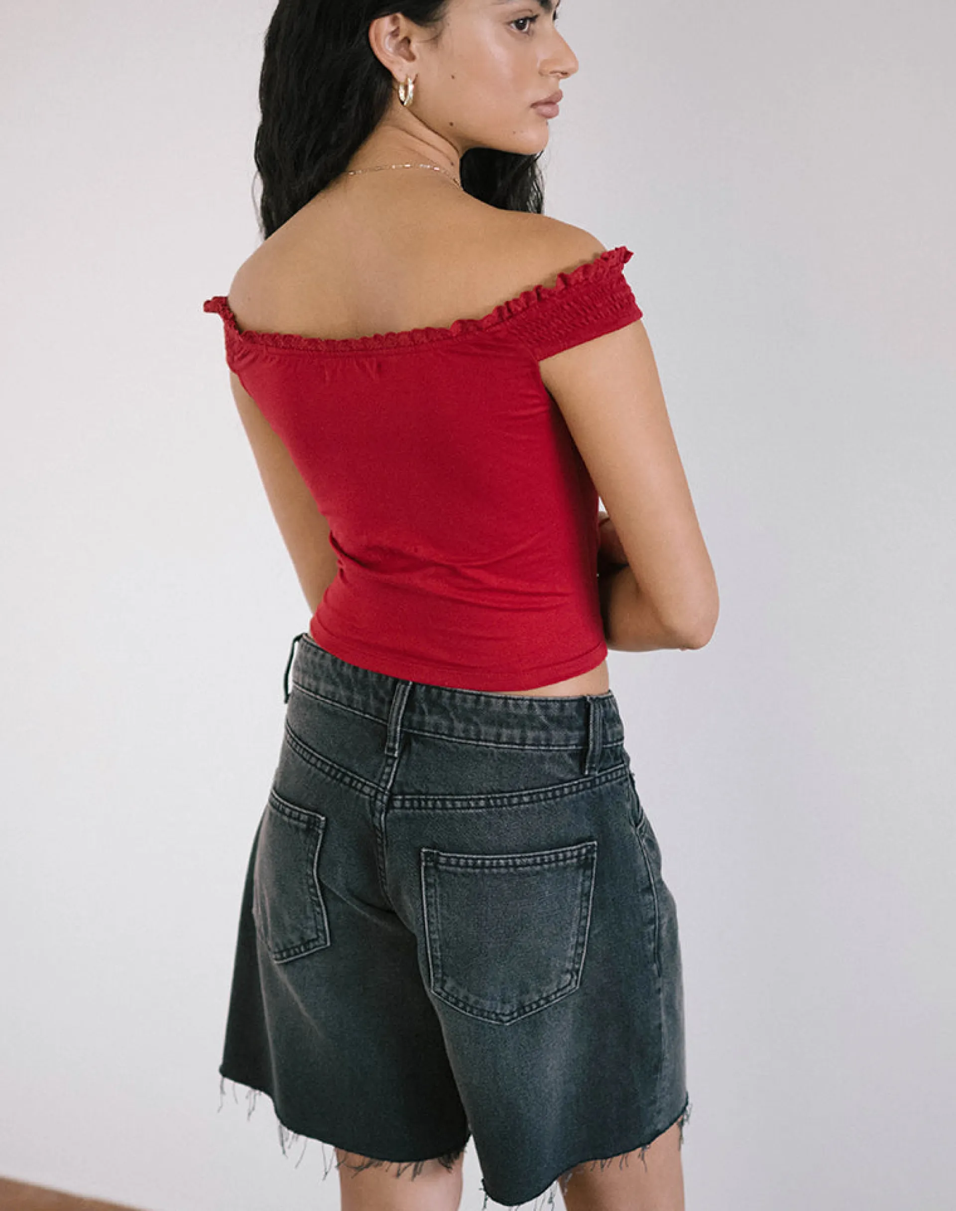 Motel Rocks Corset Tops | Going Out Tops-Dovica Lace Trim Corset Top in Adrenaline Red AdrenalineRed