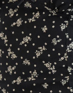 Motel Rocks Printed Tops-Elvita Top in Floral Land Black