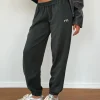 Motel Rocks Basics | Co-Ords-Em Jogger in Beluga Light Grey with M Embroidery BelugaLightGreywithMEmbroidery