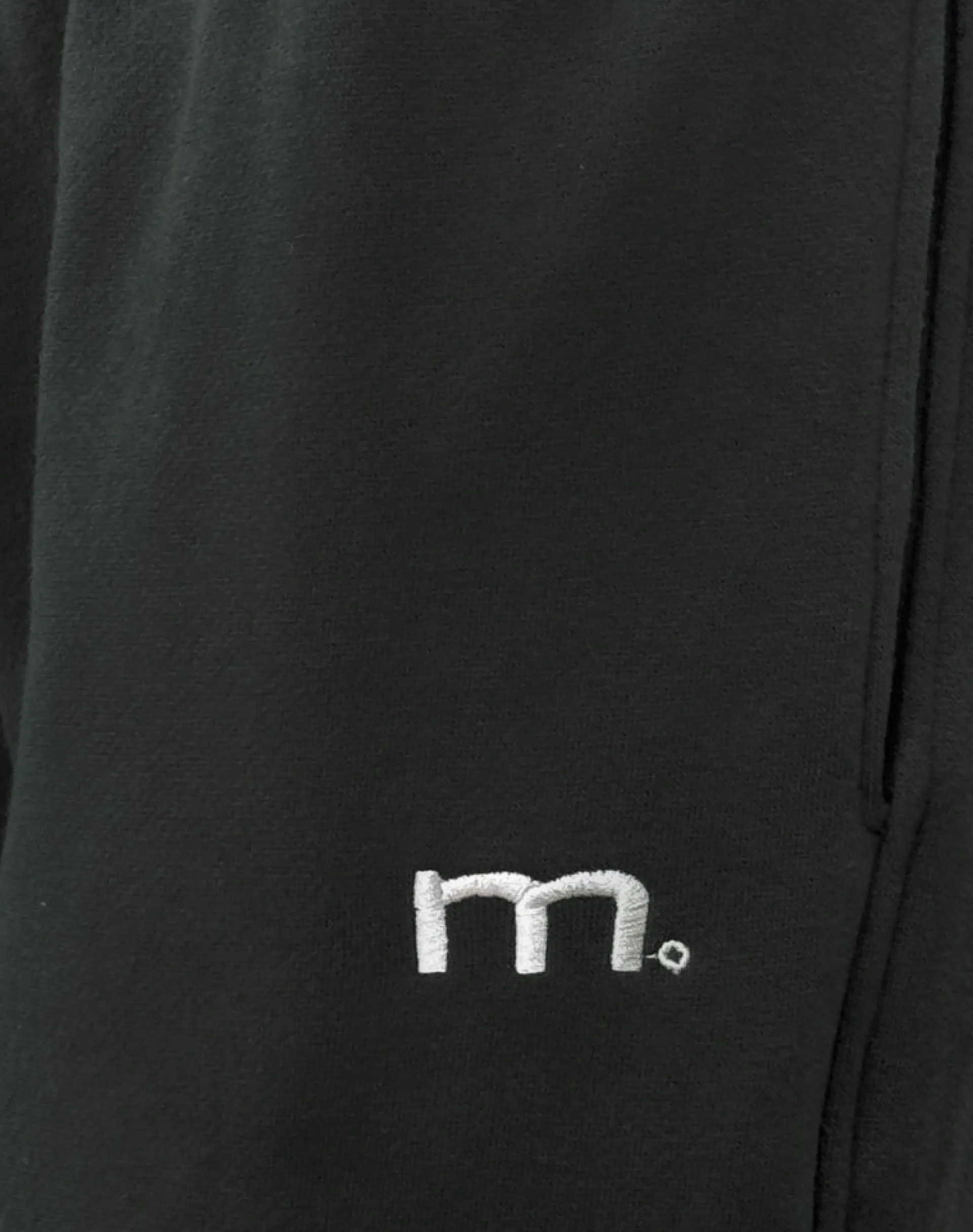 Motel Rocks Basics | Co-Ords-Em Jogger in Beluga Light Grey with M Embroidery BelugaLightGreywithMEmbroidery