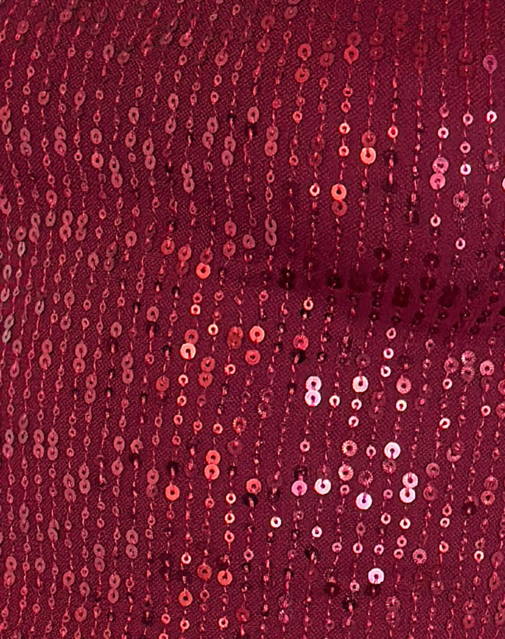 Motel Rocks Sequin Tops | Going Out Tops-Erika Low Back Top in Gauzy Sequin Red GauzySequinRed