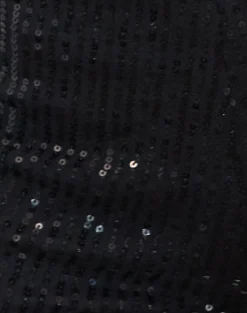 Motel Rocks Micro Shorts | Co-Ords-Erna Micro Short in Drape Mini Sequin Black DrapeMiniSequinBlack