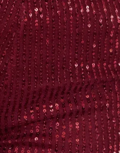 Motel Rocks Micro Shorts | Co-Ords-Erna Micro Shorts in Drape Mini Sequin Maroon DrapeMiniSequinMaroon