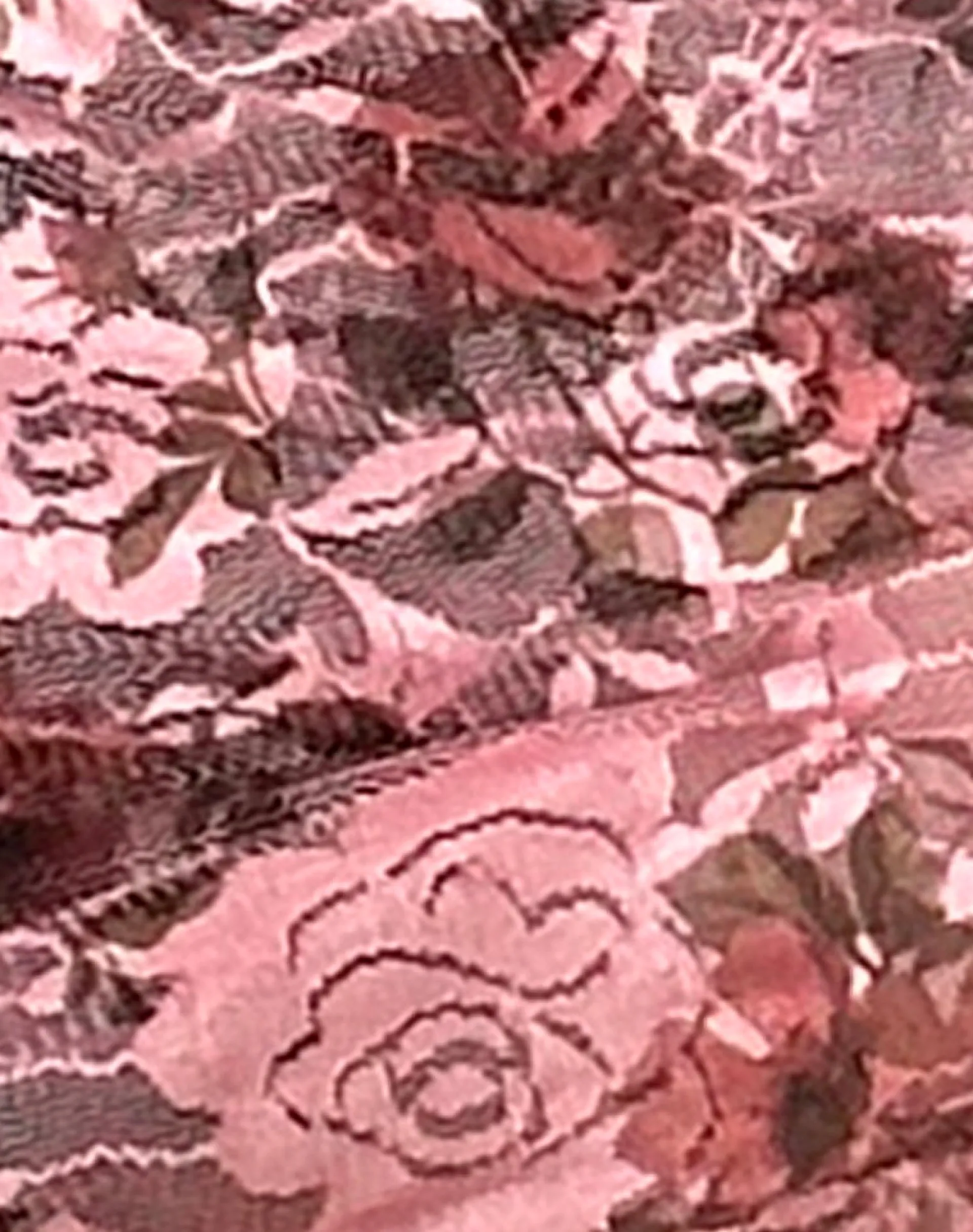 Motel Rocks Micro Shorts | Co-Ords-Erna Micro Shorts in Pink Lace Floral Bloom PinkLaceFloralBloom