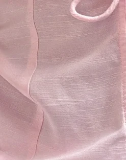 Motel Rocks Basic Tops | Strappy Tops-Esau Tie Front Top in Light Pink Private Slub LightPinkPrivateSlub