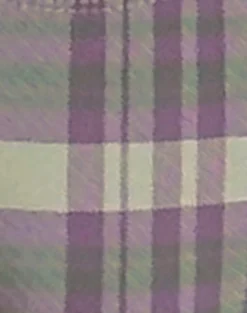 Motel Rocks Swimwear-Farida Bikini Bottom in Purple Tartan PurpleTartan