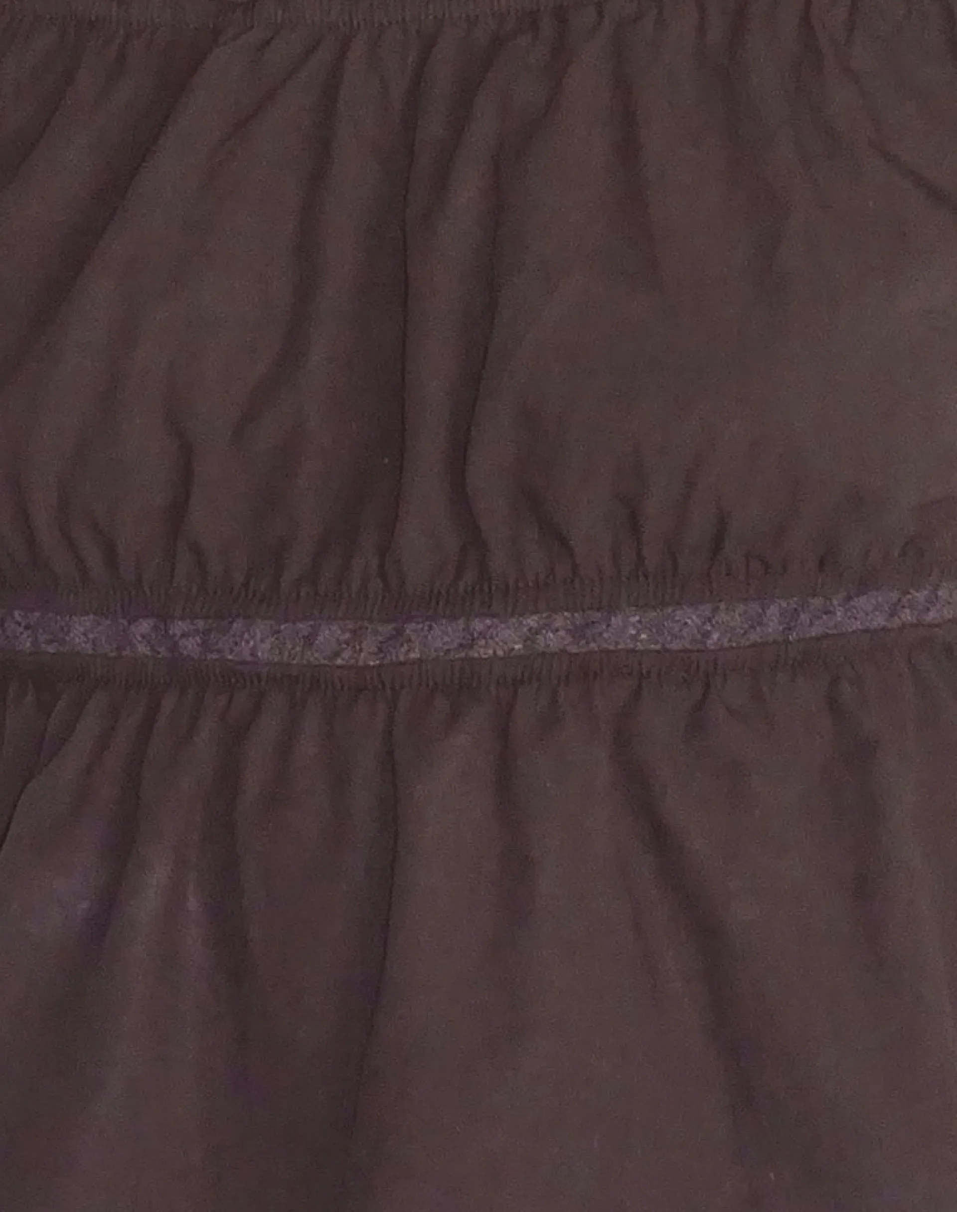 Motel Rocks Going Out Tops-Gapita Bardot Top in Poplin Deep Mahogany