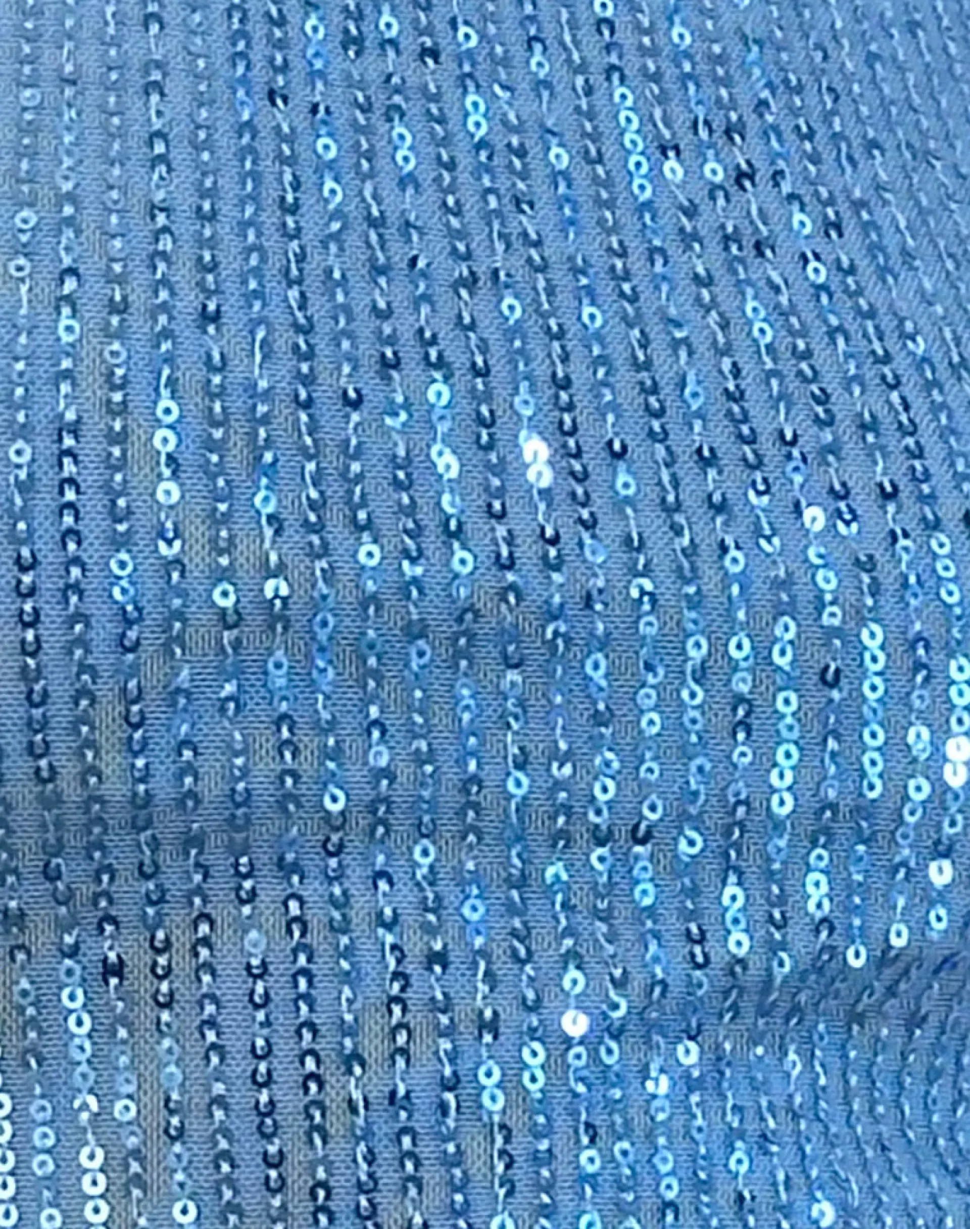 Motel Rocks Co-Ords | Vest Tops-Hala Top in Drape Mini Sequin Light Blue MiniSequinLightBlue