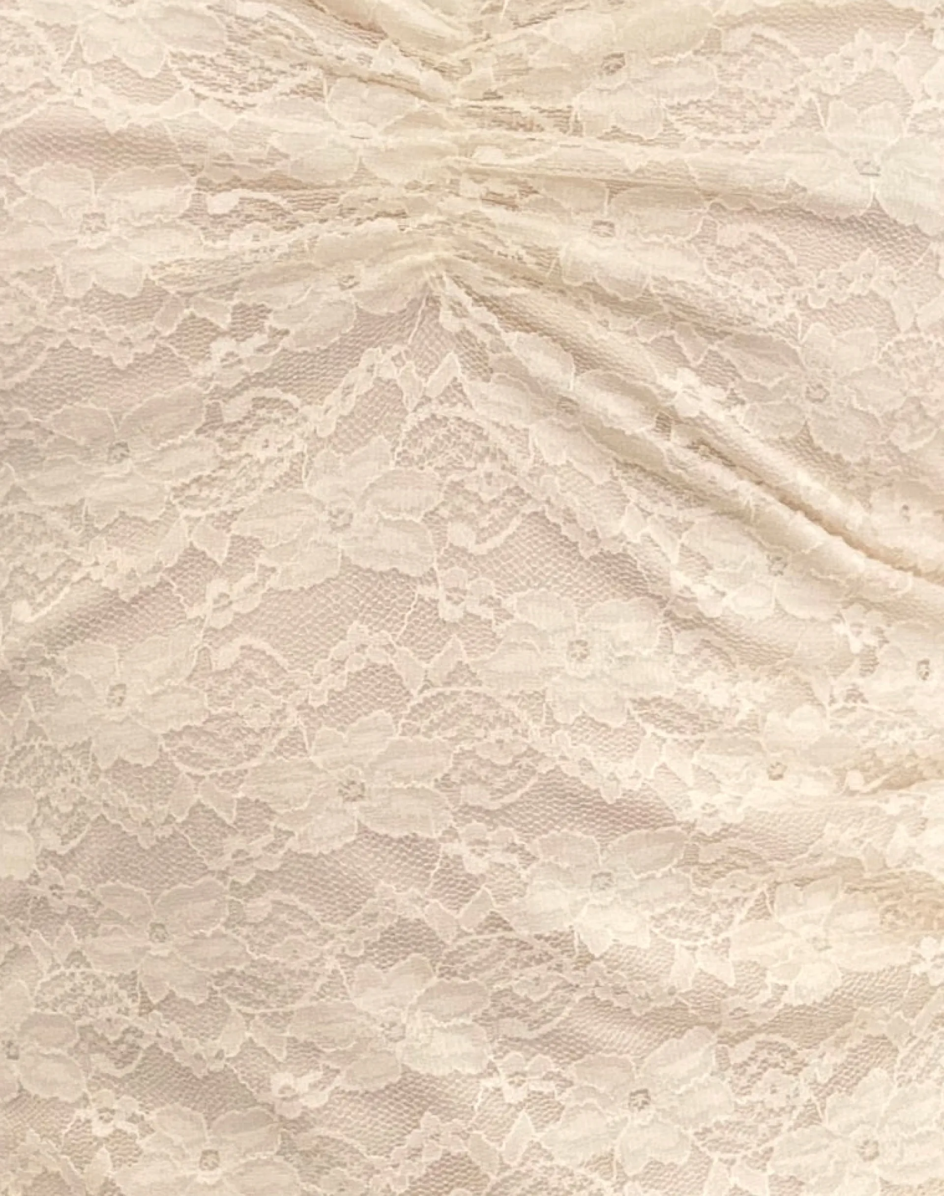 Motel Rocks Basic Tops | Strappy Tops-Hali Cami Top in Ivory Orchid Lace IvoryOrchidLace
