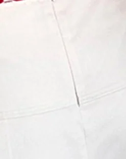 Motel Rocks Co-Ords | Pleated Skirts-Idalis Skort in Cream with Red Binding CreamwithRedBinding