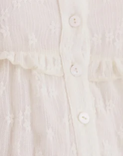 Motel Rocks Shirts And Blouses | Lace Tops-Immy Blouse in Lace Ivory LaceIvory